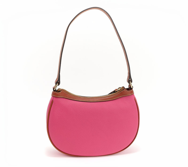 Dooney & Bourke Pebble Leather Crescent Hobo Shoulder Bag — View 4
