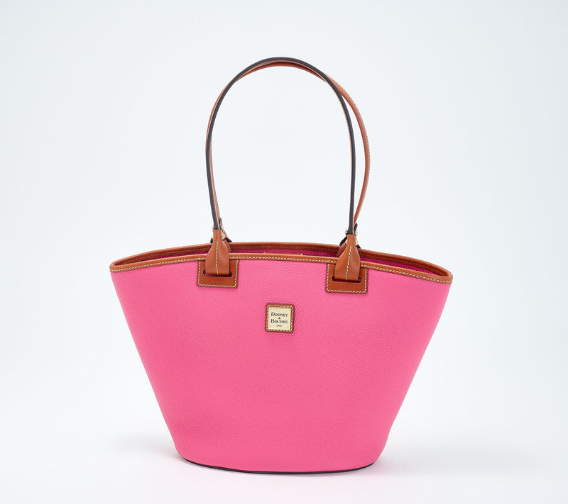 Dooney & Bourke Pebble Leather Andie Tote — View 9
