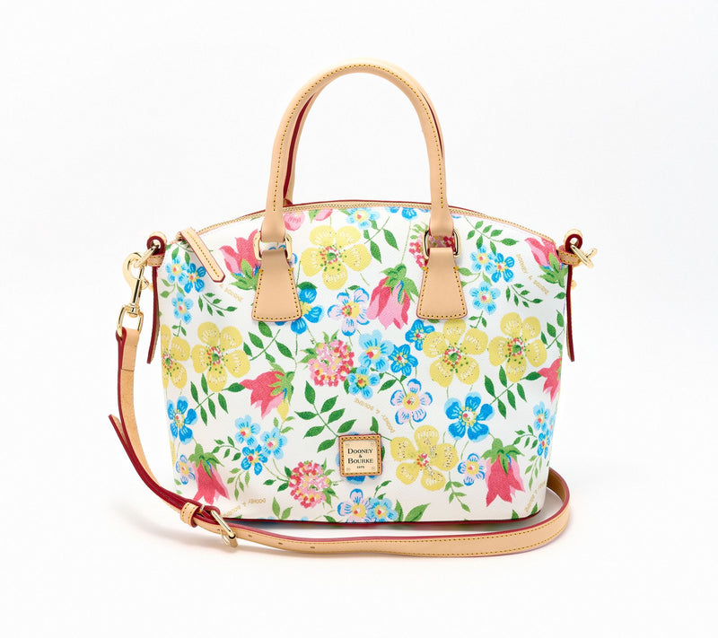 Dooney & Bourke Garden Floral Domed Satchel — Main view