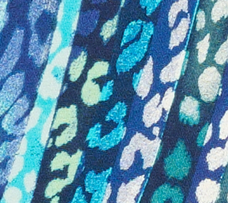 LOGO by Lori Goldstein Rayon 230 Printed Ringer Tee — View 7