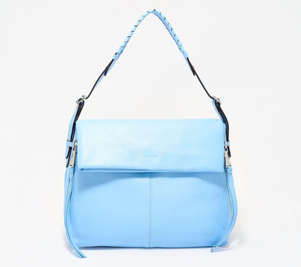 Aimee Kestenberg Bali Double Entry Leather Hobo