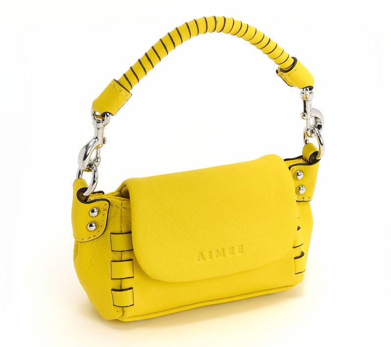 Aimee Kestenberg Zen Leather Mini Bag Charm — View 11