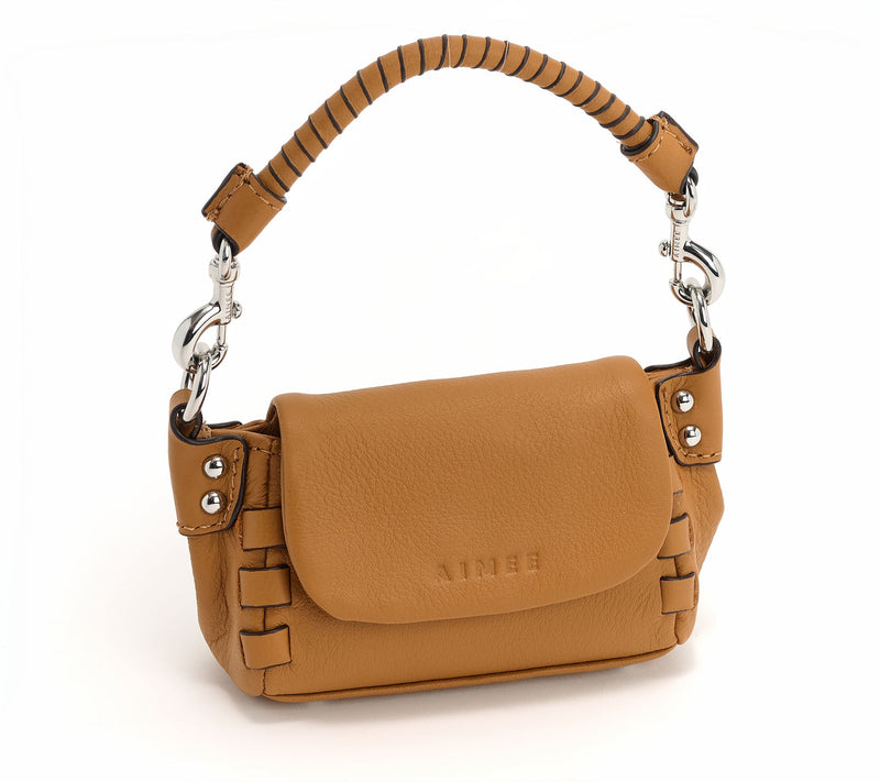 Aimee Kestenberg Zen Leather Mini Bag Charm — View 12