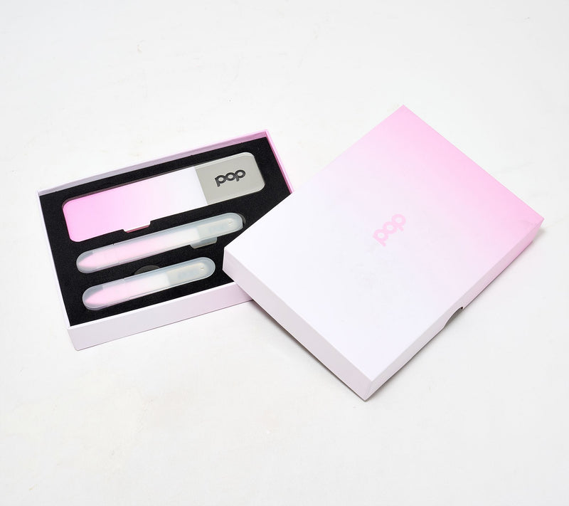 Pop Sonic Nano-Glass Manicure & Pedicure File 3pc Gift Set — Main view