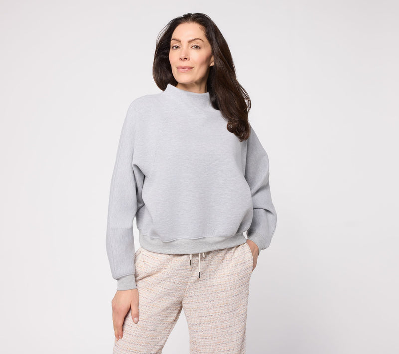 RM Studio x Rebecca Minkoff Sponge Knit Mock Neck Pullover — View 7