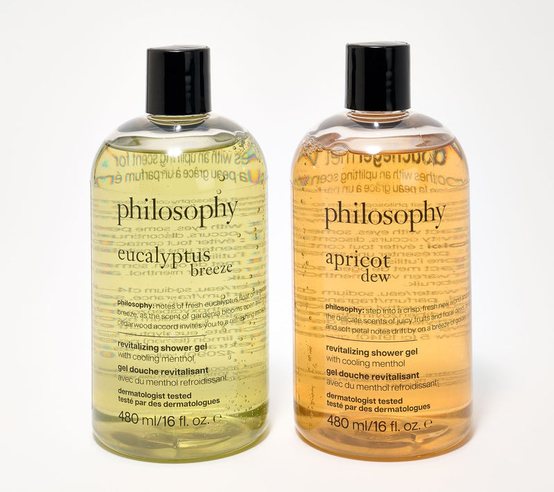 philosophy revitalizing 16oz shower gel duo — Main view