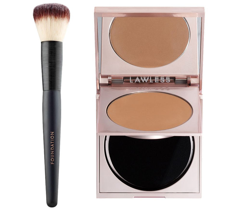 Lawless Skin Smoothing Perfecting Powder With Brush — Main view