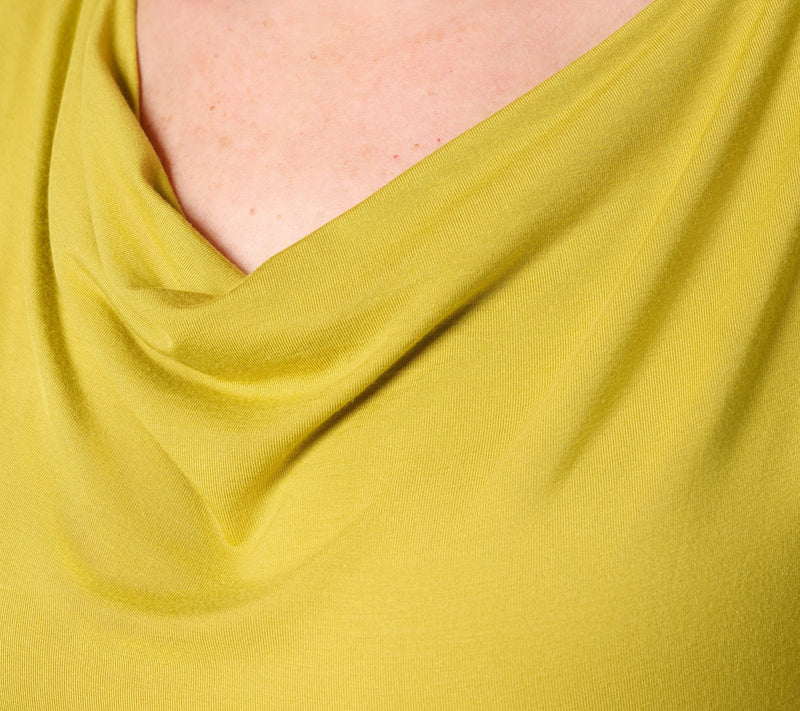 BEAUTIFUL by Lawrence Zarian Cowl Neck Cap Sleeve Top — View 6