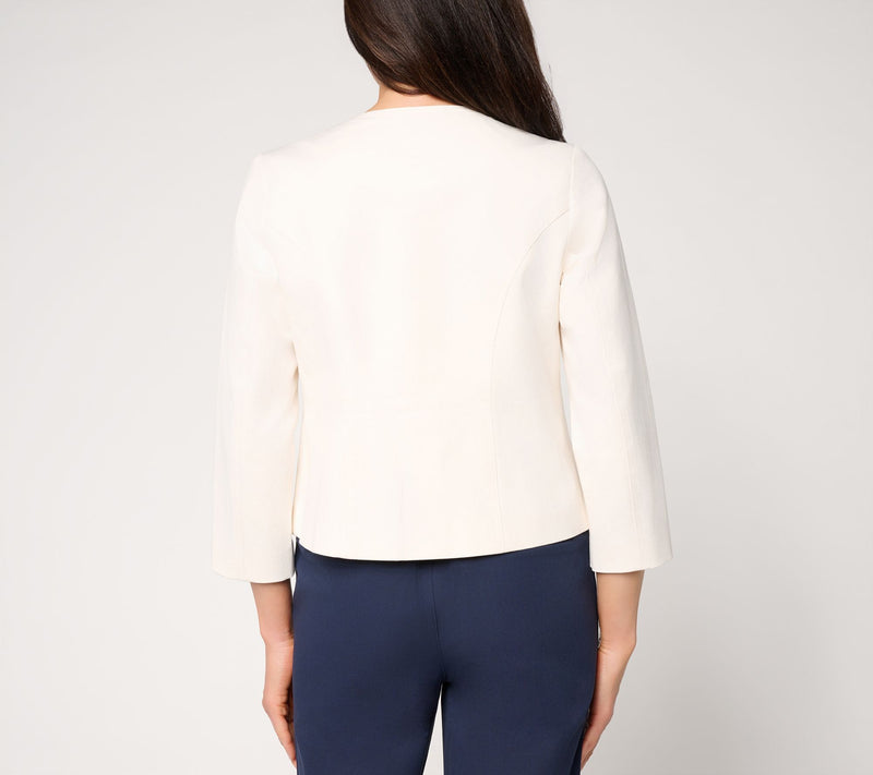 BEAUTIFUL by Lawrence Zarian 24/7 Stretch Bracelet Sleeve Jacket — View 4