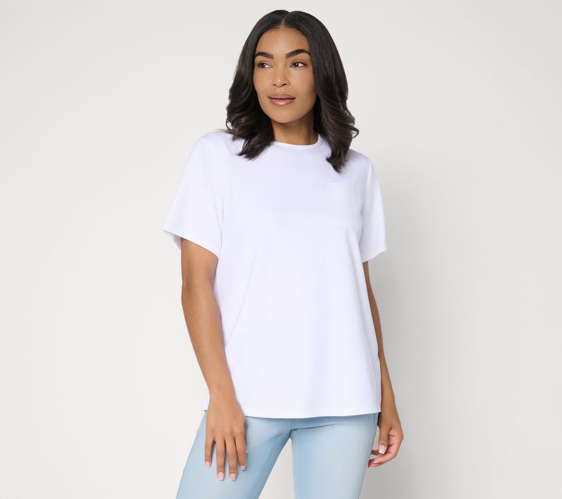 Studio Park  x Amy Stran Short Sleeve Crew Neck Shirt — View 13