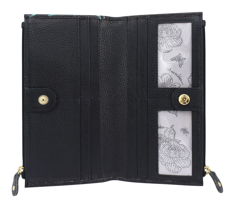 Anuschka Painted Leather Bifold RFIDWallet — View 3