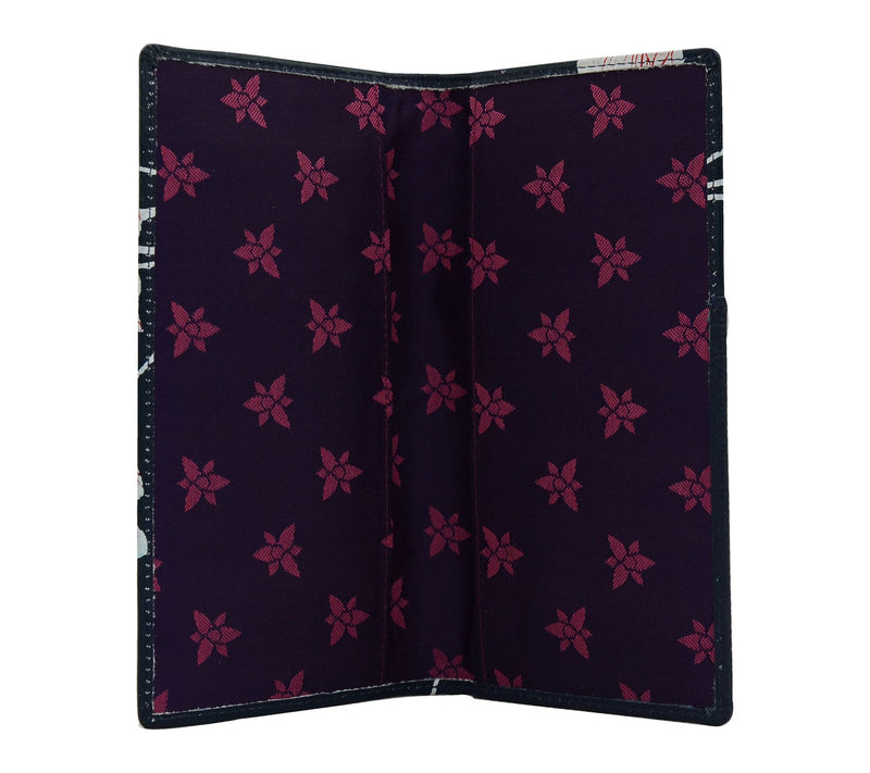 Anushcka Painted Leather Checkbook Cover — View 3