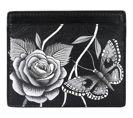 Anuschka Painted Leather Card Holder