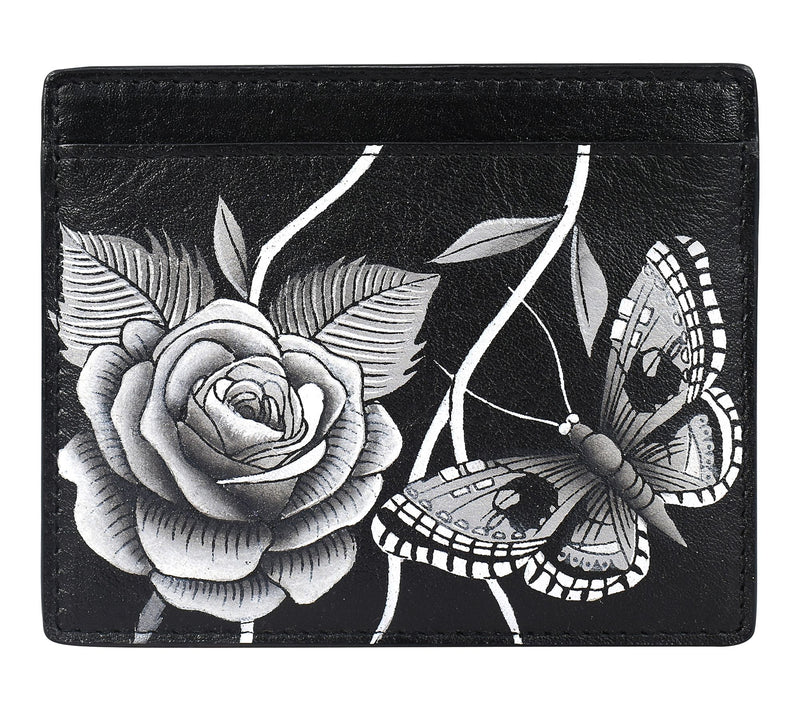 Anuschka Painted Leather Card Holder — Main view