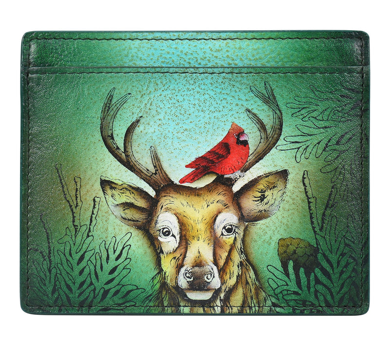 Anuschka Painted Leather Card Holder — View 8