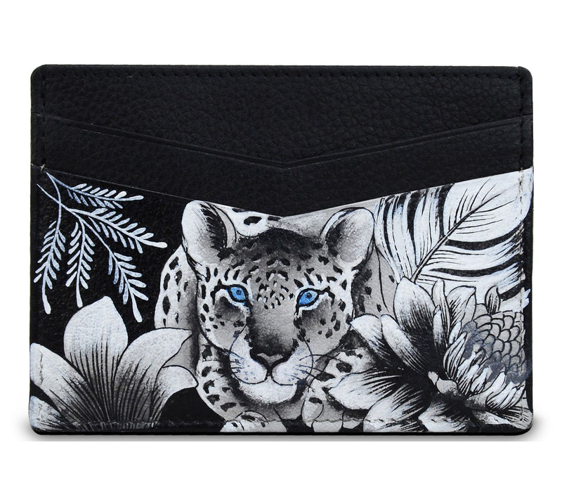 Anushcka Painted Leather Credit Card Case — View 13