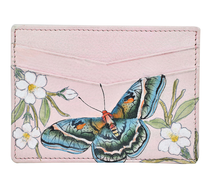 Anushcka Painted Leather Credit Card Case — View 14