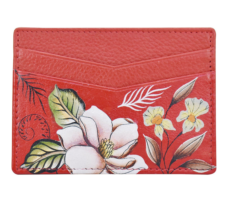 Anushcka Painted Leather Credit Card Case — View 15