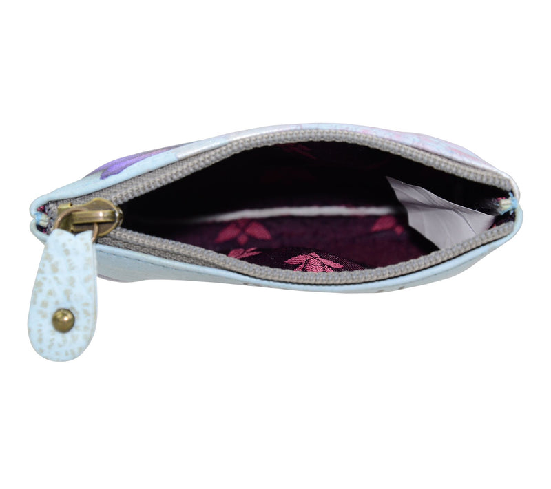 Anushcka Painted Leather Coin Pouch — View 3