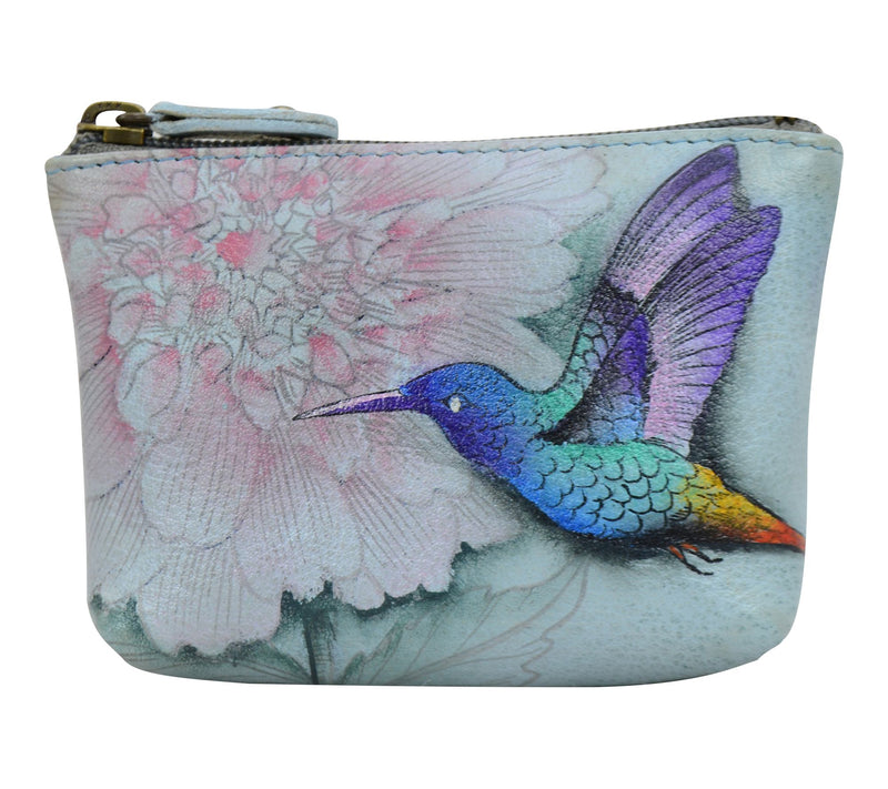 Anushcka Painted Leather Coin Pouch — View 21