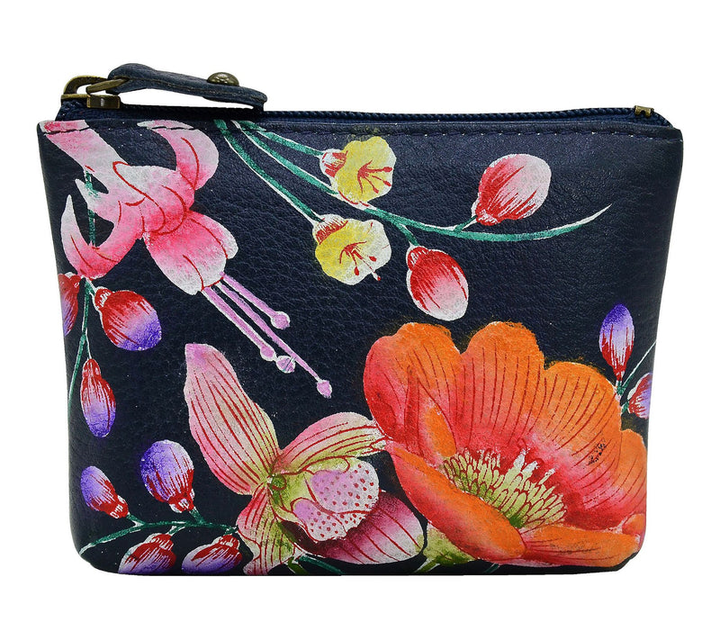 Anushcka Painted Leather Coin Pouch — View 27