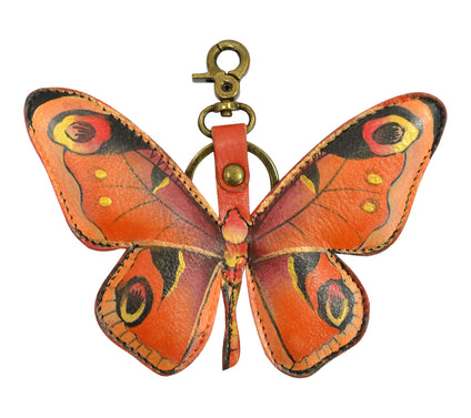 Anuschka Painted Leather Bag Charm- Keycharms