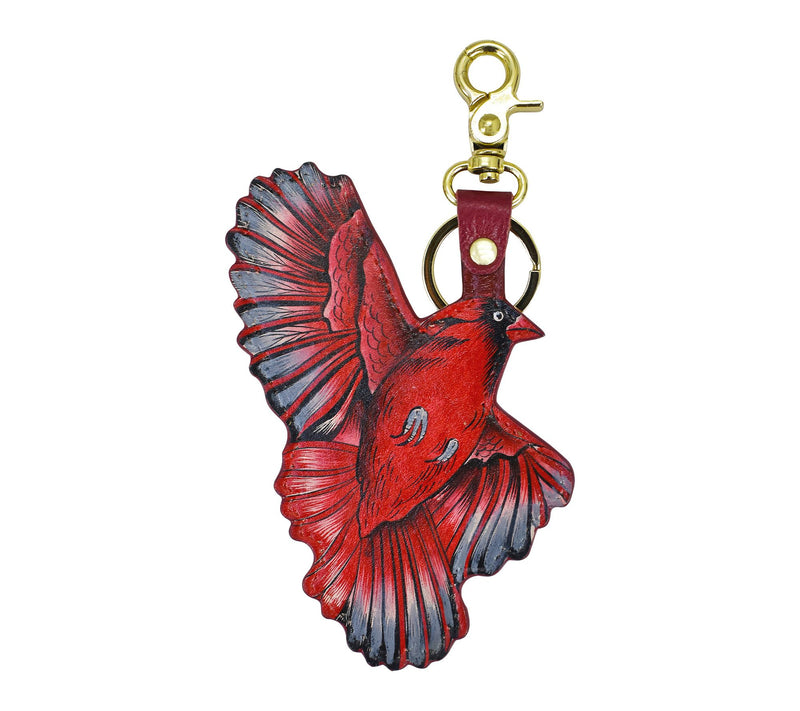 Anuschka Painted Leather Bag Charm- Keycharms — View 27