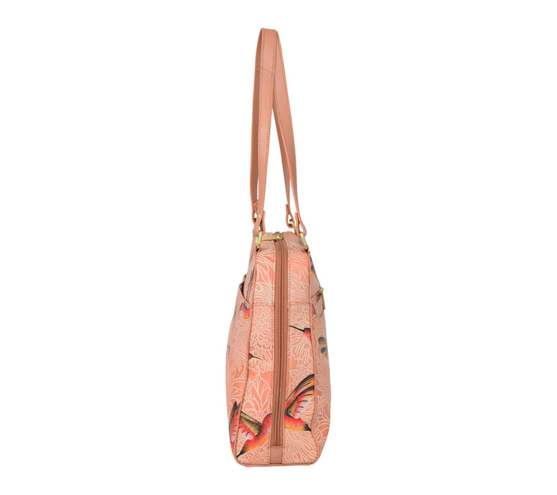 Anuschka Painte d Leather Satch el Bag — View 3