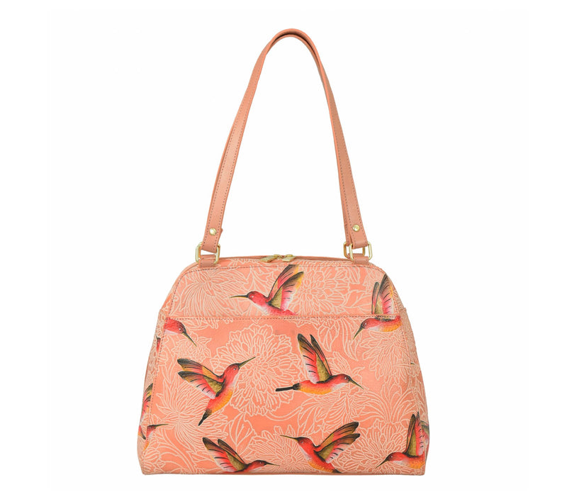 Anuschka Painte d Leather Satch el Bag — View 8
