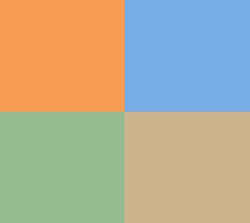Anuschka Painte d Leather Three -Fold RFID Clut ch — View 5