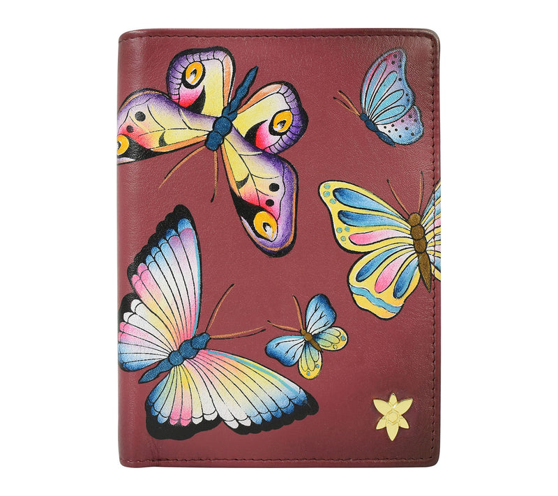 Anuschka Painted Leather RFID Organizer — View 9