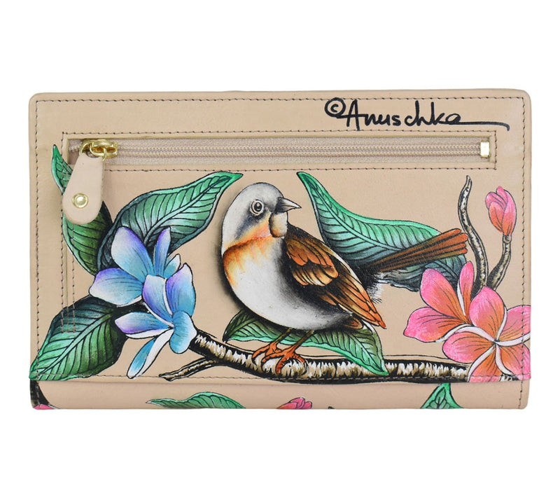 Anuschka Painted Leather Two-FoldWallet — View 2