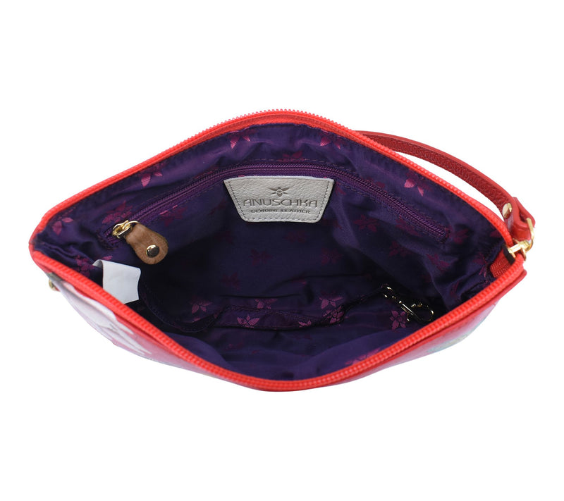 Anuschka Painted Leather WristletWallet — View 3