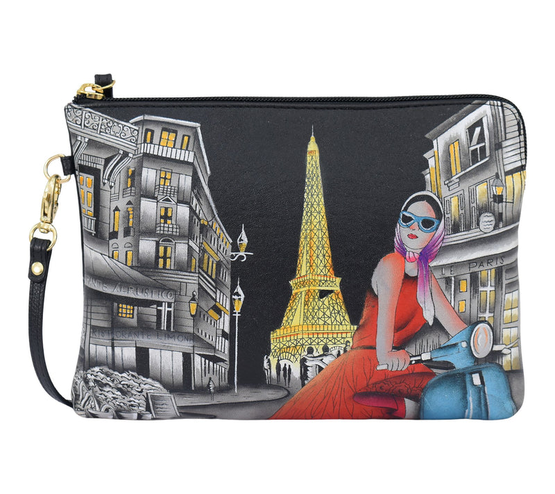 Anuschka Painted Leather WristletWallet — View 7