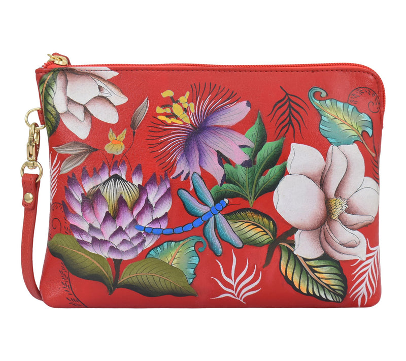 Anuschka Painted Leather WristletWallet — View 8