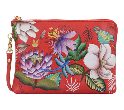 Anuschka Painted Leather WristletWallet