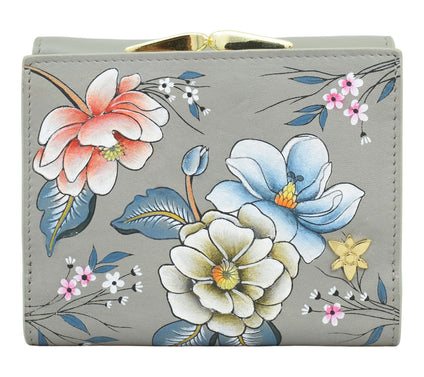 Anuschka Painted Leather Three-Fold RFIDWallet
