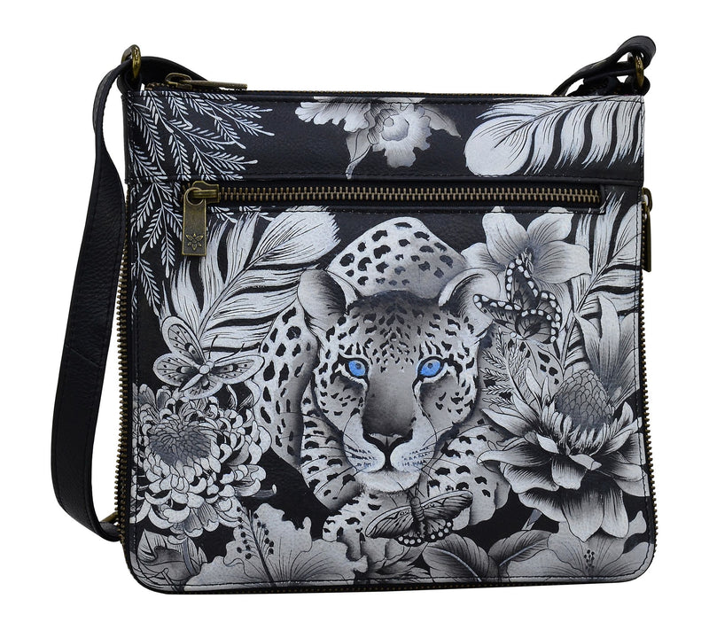 Anuschka Painted Leather Expandable Travel Crosbody — View 11