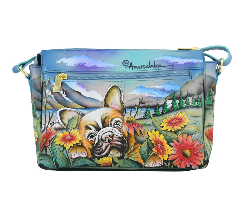 Anuschka Painte d Leather Organ izer Crossbody — View 2