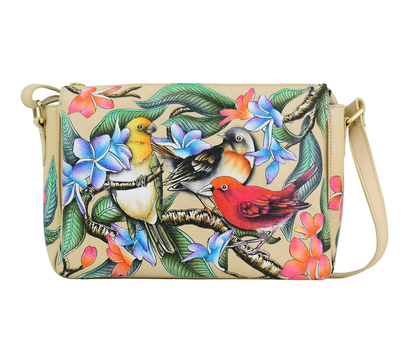 Anuschka Painte d Leather Organ izer Crossbody — View 12