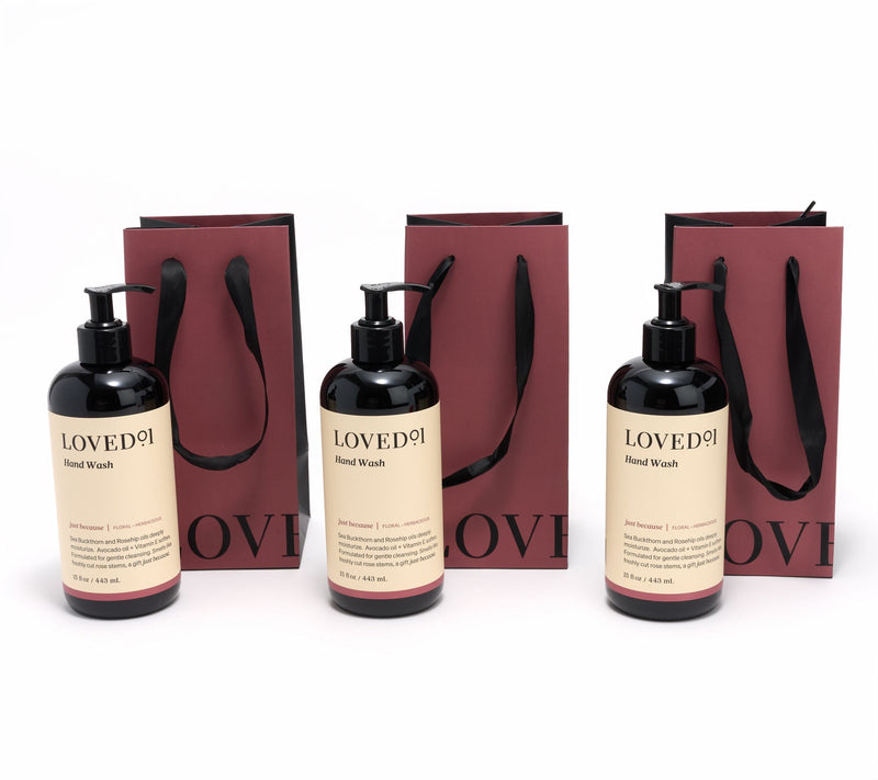 Loved01 Hand Wash Trio Gift Set — View 5