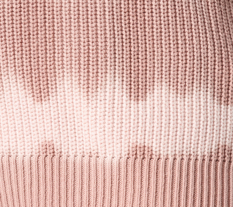 LOGO by Lori Goldstein Dye Effect Short Sleeve Sweater — View 6