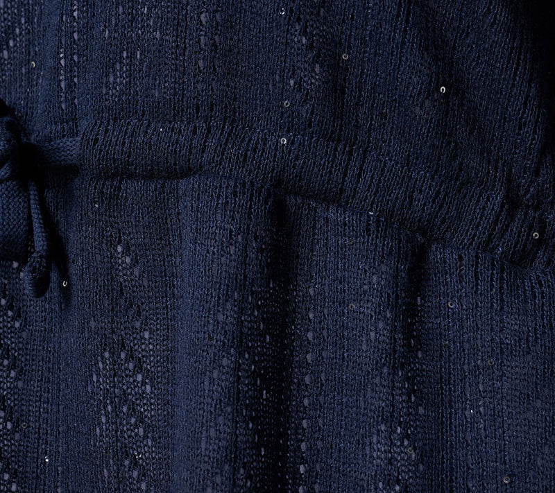 Susan Graver Soleil Regular Open Knit Coverup — View 5