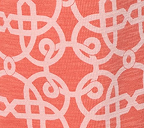 Susan Graver Soleil Petite Printed Slub Knit Pants — View 8
