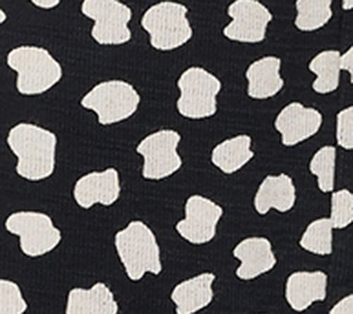 Susan Graver Soleil Petite Printed Slub Knit Pants — View 9