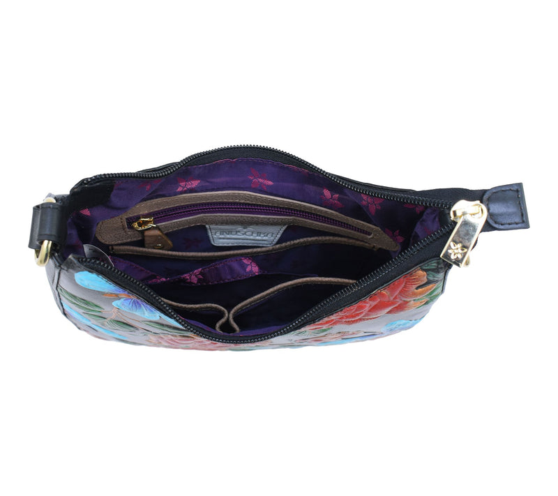 Anuschka Painted Leather Large Hobo — View 3