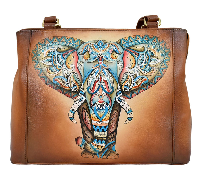 Anuschka Painte d Leather Mediu m Everyday Tote — View 14