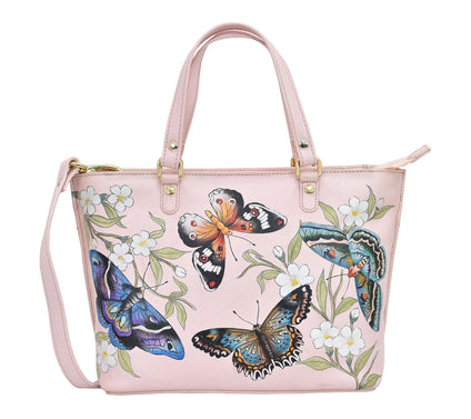 Anuschka Painted Leather Medium Tote