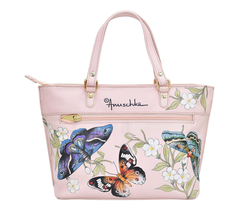 Anuschka Painted Leather Medium Tote — View 2
