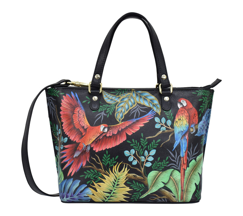 Anuschka Painted Leather Medium Tote — View 10
